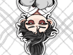 대롱검됸 키링 PNG 파일