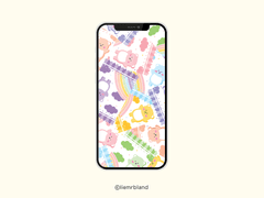 말랑곰 핸드폰 배경화면 : 젤리봉지