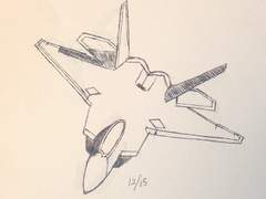 F-22랩터 그리기