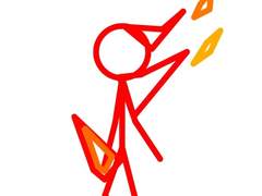 "파이어 (무각성)" 자캐소개 [StickFighter]