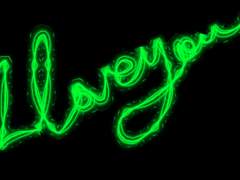 스파클러로 그린 선 브러쉬 (클립스튜디오)