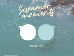 CHOMI │ ios Summer sea wave light 기본 - 아이폰