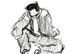 (호백, 호백호) 손그림 연성 백업