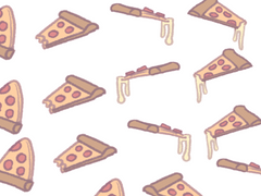 클튜 피자 스티커 브러쉬 배포