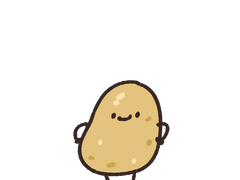 [ 무료 ] 감자 감자 왕감자 ~ PNG 스티커