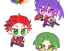 앙스타 스티커 도안 배포