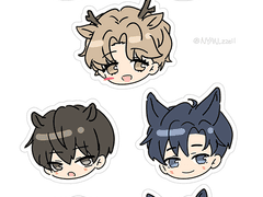 미니테스타 얼굴 스티커