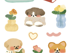 홈스윗홈 스티커