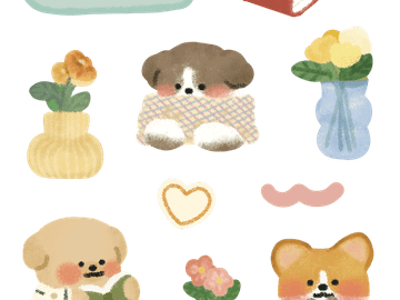 홈스윗홈 스티커