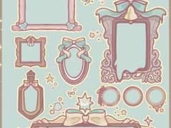 액자의 미학 스티커