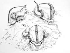 타이탄들 그린 거