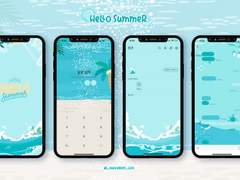 [Hello Summer] 카카오톡 테마 배포