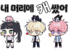 누가 내 머리에 캐 쌌어?! 타입 (O)