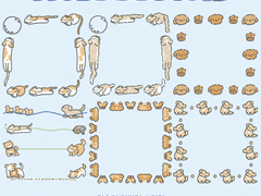 (유료) 강아지가 일정을 지배한다! 먼슬리 스티커