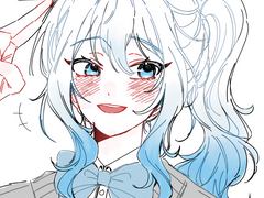 비비빅 낙서 커미션