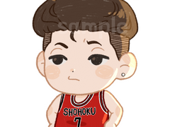 슬램덩크 송태섭 키링도안(채색)