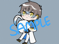 아이크 아크릴 키링 도안