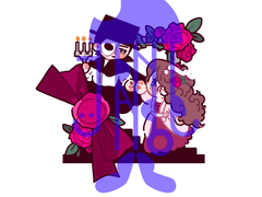 오페라의 유령 아크릴 굿즈 도안 배포