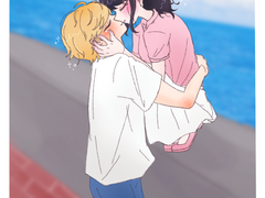 키스데이 주간(?) 레이디버그 연성 백업