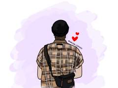 남주니 뒷모습 도안공유