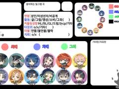 밀그램 트친소(메인트)표