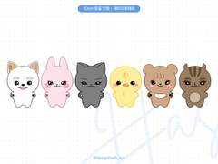 10cm 동물인형 도안 - 혜미리예채파