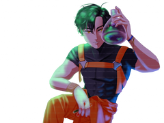 우관 님 자캐 반신