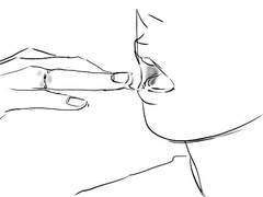 태섭한나 체육관에서 왼손 약지 사이즈 확인하는 썰