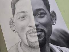 얼굴 그리기(윌 스미스)