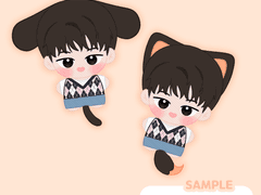 사람형 인형 도안 커미션