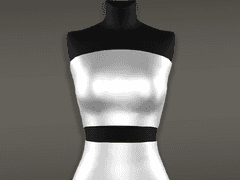 [Atelier Lena] 크롭 슬림 드레스