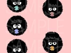 [가비지타임] 숯검댕 갑탐 키링 도안 유료 배포