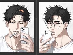 정우성 & 이명헌 포카 도안 무료 배포