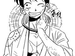 원피스 그림 백업(루피위주)