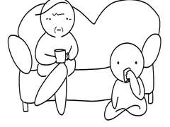 느린 오후의 삽화