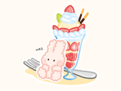 딸기파르페 뽀구리