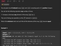 [2023.06.21] 2448. Minimum Cost to Make Array Equal