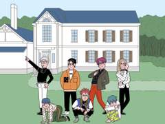 카리스마 콜라보 팝업 일러스트 모음