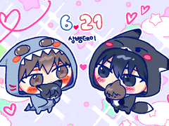 상뱅 데이 기념 SD 굿즈 도안 무료배포