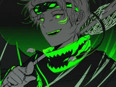 룡님 캐디 낙서