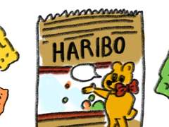 일심동체 + 연두색 하리보