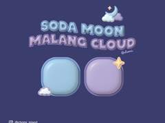 CHOMI │ apk 소다달 말랑구름 카카오톡 테마 - 안드로이드