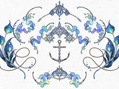 (유료) 바다 모티브 장식 소스, 제 6의 대양