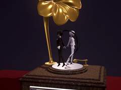 오르골 3D gif 고정틀 커미션