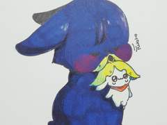 아란나라 먹는(?) 아기토끼 국붕이