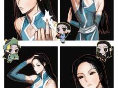 <헌터x헌터> '이르미 조르딕' 비공식 유료 도안3