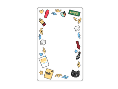 투명포카 프레임 도안