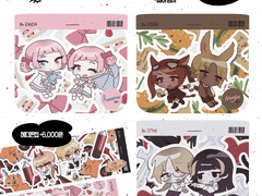 커미션 [💌SD 스티커 팩]