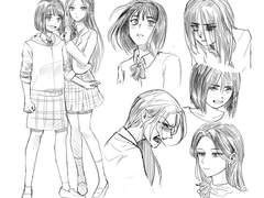 낙서커미션 5천원(샘플 추가 됐습니다!)