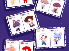 DElight Party 띠부씰 도안